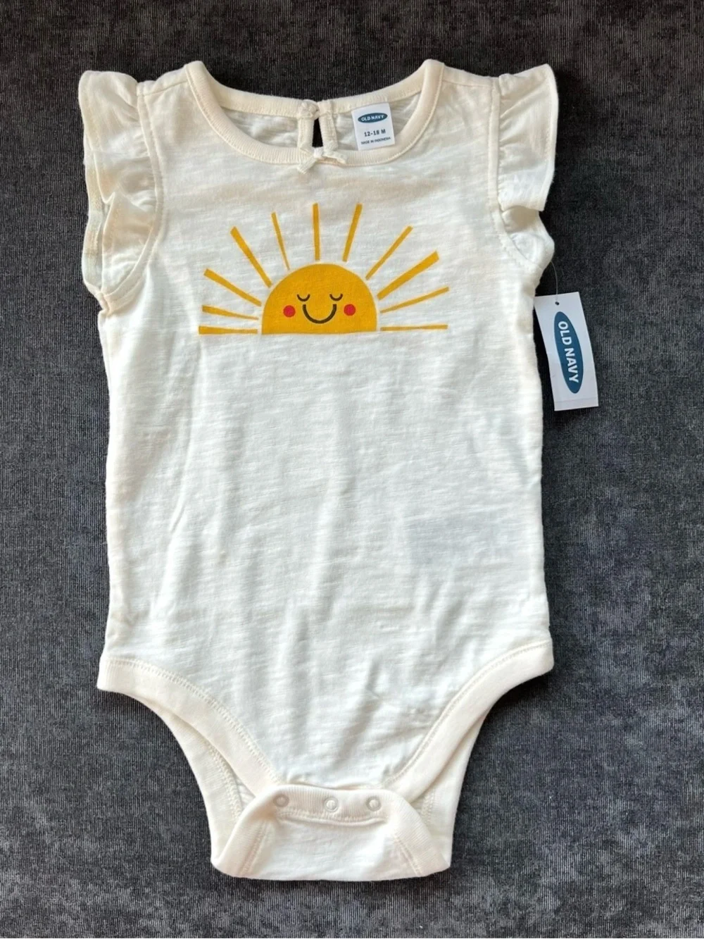 NWT Old Navy Rainbow and Sunshine Onesie Bundle Size 12-18 Months